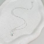 Colar Veneziana Com Pingente Gatinho Prata 925 