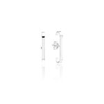 Brinco Ear Hook em Prata 925 Laminado
