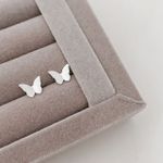 Brinco De Prata Borboleta