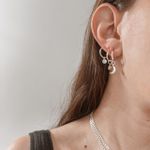 Argola Lua Prata 925 