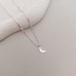 Colar Lua Prata 925 