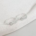 Anel Infinito Cravejado Prata 925