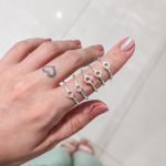 Anel Sol Cravejado Cristal Prata 925 