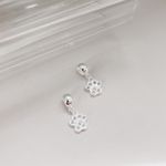 Berloque Patinha Cravejada Prata 925