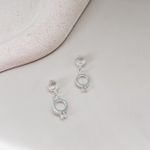 Berloque Anel Solitario Prata 925 