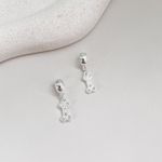 Berloque Ossinho Cristal Shine Prata 925 