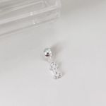 Berloque Ossinho Cristal Shine Prata 925 