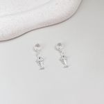 Berloque Peixe Cravejado Prata 925 