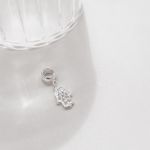 Berloque Mão De Iansã Prata 925 