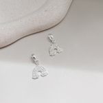 Berloque Arco Iris Cravejado Prata 925 