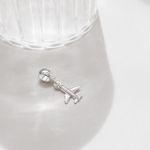 Berloque Avião Prata 925 