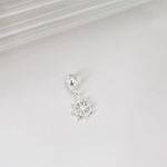 Berloque Leme Prata 925 