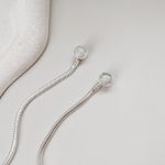 Pulseira Para Berloques Coração Cravejado Prata 925