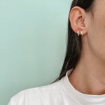 Argola Click Lisa Prata 925