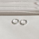 Argola Click Lisa Prata 925