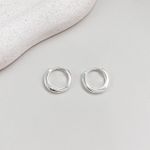 Argola Click Lisa G Prata 925 