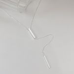 Colar Gravatinha Bene Shine Prata 925 