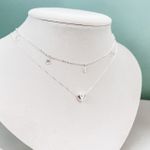 Colar Coração Galeria Shine Prata 925 