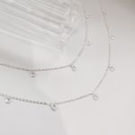 Choker Luna Cristal Prata 925 