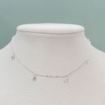 Choker Luna Cristal Prata 925 