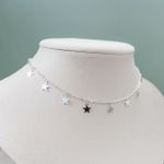 Choker Ayla Estrela Prata 925 