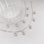 Pulseira Coração Lumi Cristal Prata 925 