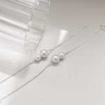 Pulseira Dueto Pérolas Prata 925