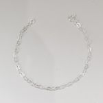 Pulseira Elo Coração Prata 925 