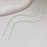 Pulseira Elo Coração Prata 925 