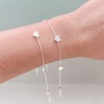 Pulseira Coração Cora Prata 925 