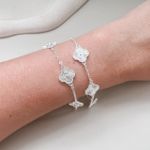 Pulseira Trevo Liora Prata 925 