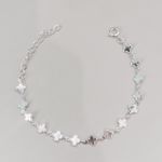 Pulseira Trevo Sorte Prata 925 