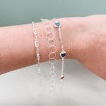 Pulseira Coração Vitta Prata 925 