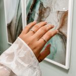 Anel Navete Cravejado Cristal Prata 925 