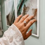 Anel Trevo Cravejado Prata 925 