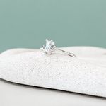 Anel Eva Cristal Prata 925 