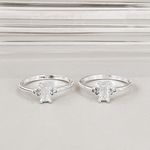 Anel Eva Cristal Prata 925 