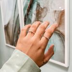 Anel Solitário Alice Prata 925