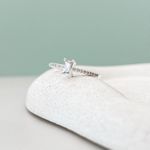 Anel Lizza Cravejado Prata 925 