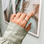 Anel Bia Coração Cristal Prata 925 