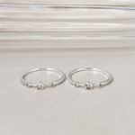 Anel Betina Cristal Prata 925 