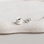 Berloque Xicara Coffee Prata 925 