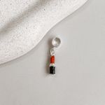 Berloque Batom Prata 925 