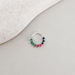 Piercing Helix Colorido Liso 925 