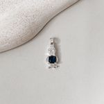 Pingente Menino De Zirconia Prata 925