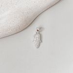 Pingente Espiga De Milho Prata 925