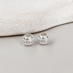 Berloque Separador Cravejado Prata 925 