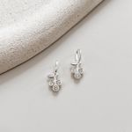 Pingente Pedrinhas de zirconia Prata 925 