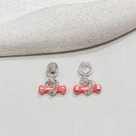 Berloque Halter Rosa Prata 925 