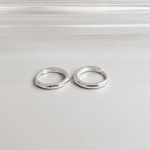 Argola Click Lisa M Prata 925 